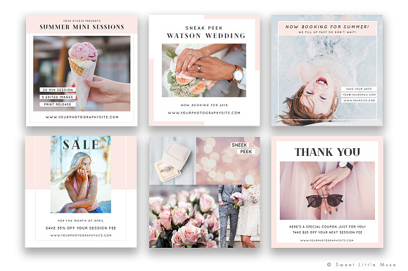 Instagram Template Bundle in Instagram Templates - product preview 3