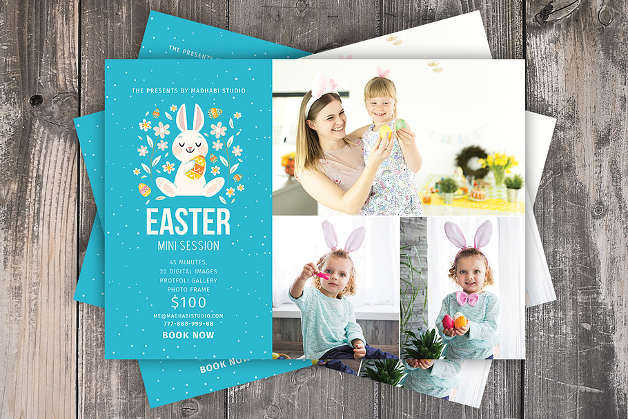 Easter Mini Sessions Template