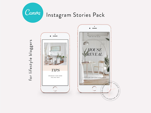 CANVA Insta Stories Templates Vol.1 in Instagram Templates - product preview 2
