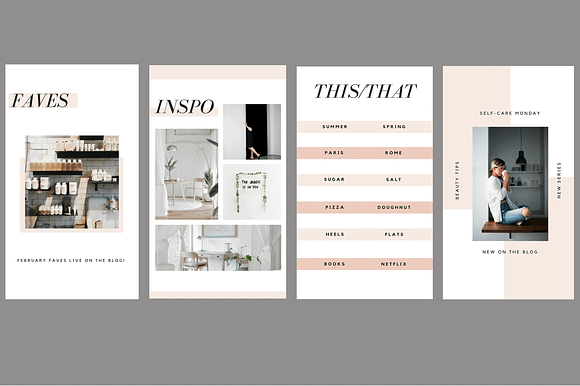 CANVA Insta Stories Templates Vol.1 in Instagram Templates - product preview 5