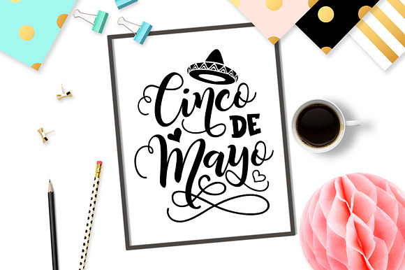 Cinco de Mayo SVG DXF PNG EPS in Illustrations - product preview 1