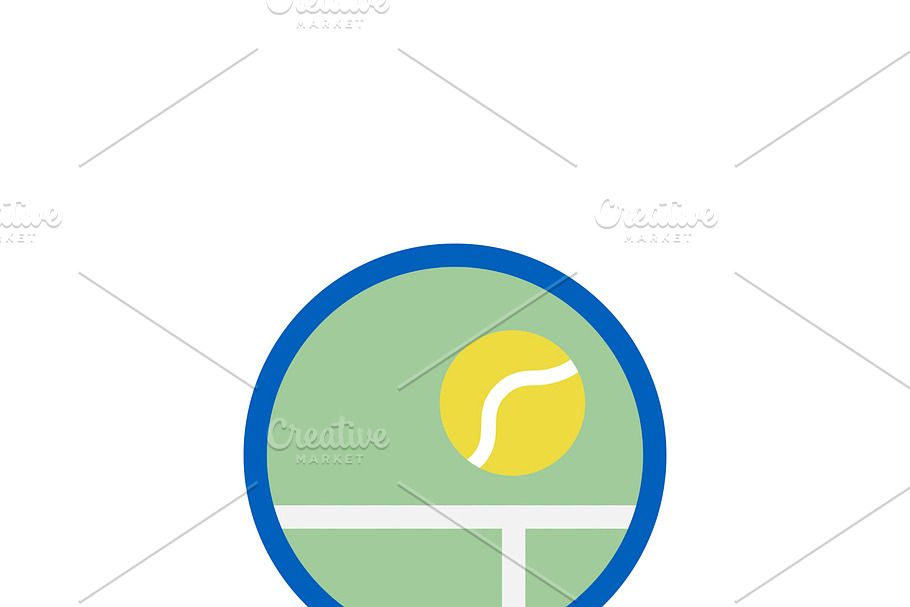 Illustration of tennis ball icon in Illustrations - product preview 8