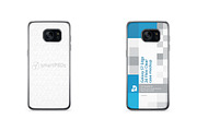 Galaxy S7 Edge 2d Flexi Case Mockup 