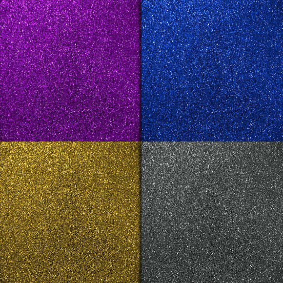 Glitter Digital Paper in Textures - product preview 2