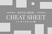 Social Media Cheat Sheet 