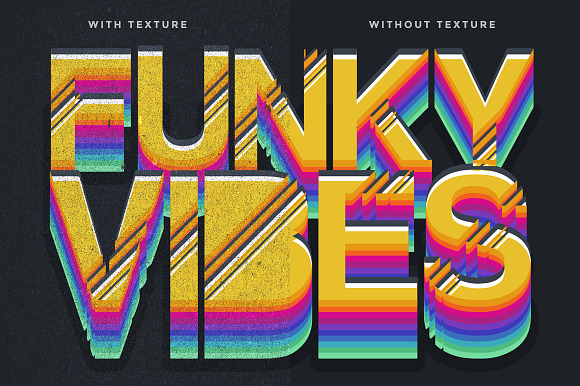 3D Text Effects Bundle Vol.3 in Photoshop Layer Styles - product preview 65