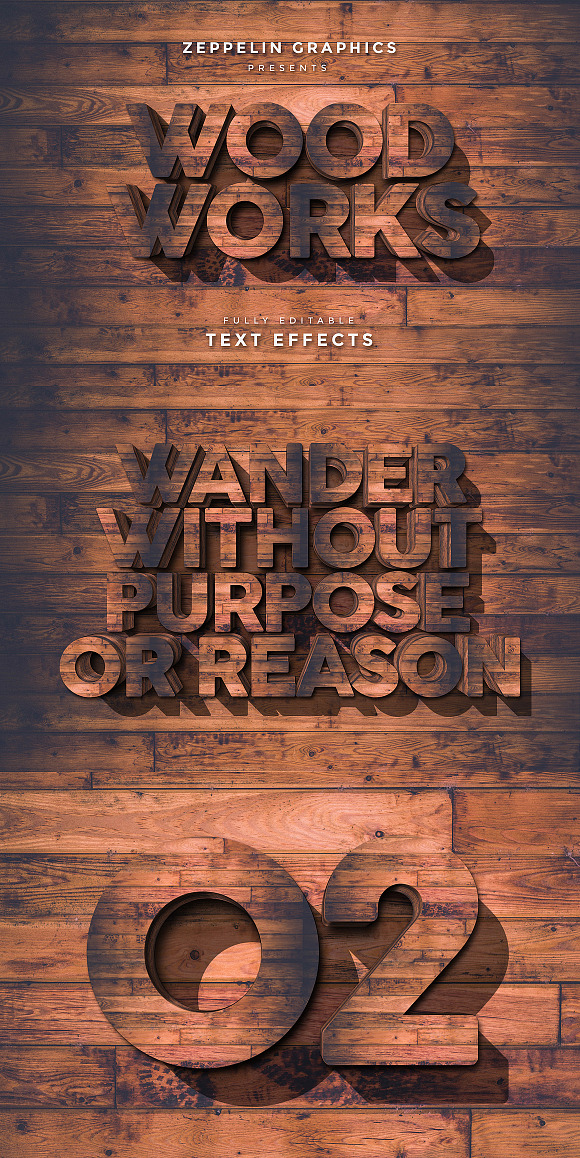 3D Text Effects Bundle Vol.3 in Photoshop Layer Styles - product preview 71