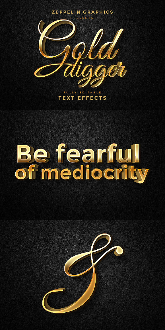 3D Text Effects Bundle Vol.3 in Photoshop Layer Styles - product preview 77