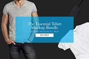 The Essential Tshirt Mockup Bundle