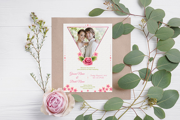 Wedding Invitation Card in Wedding Templates - product preview 1