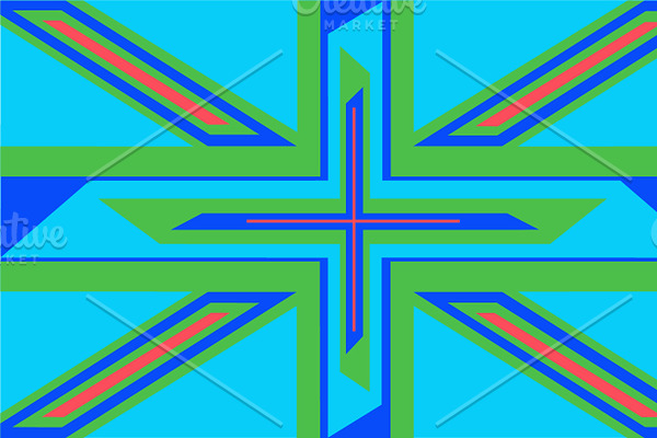 British flag background icon modern 
