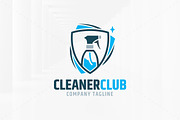 Cleaner Club Logo Template