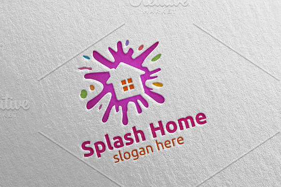 Home Painting Vector Logo Design 12 in Logo Templates - product preview 1