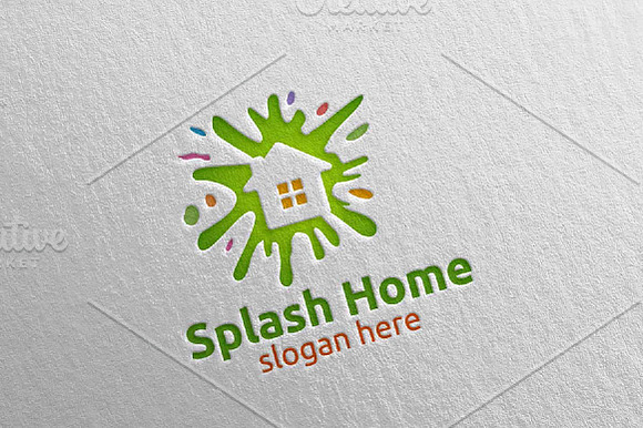 Home Painting Vector Logo Design 12 in Logo Templates - product preview 2