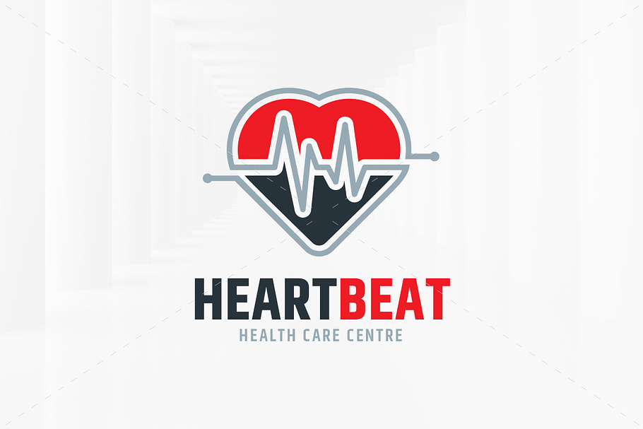 Heart Beat Logo Template in Logo Templates - product preview 8