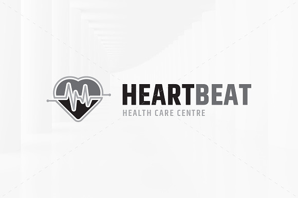 Heart Beat Logo Template in Logo Templates - product preview 5