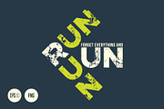 Run Run Run t-shirt design