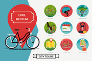 Bicycle Rental Set