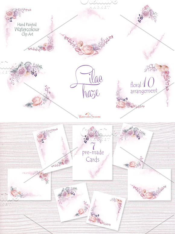 Lilac haze Collection in Illustrations - product preview 4