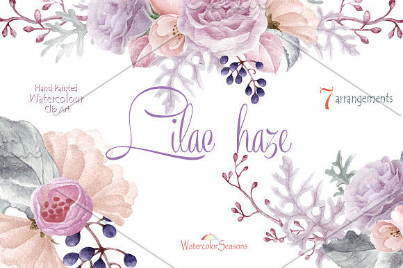 Lilac haze Collection in Illustrations - product preview 5