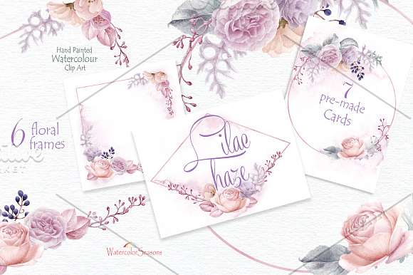 Lilac haze Collection in Illustrations - product preview 6