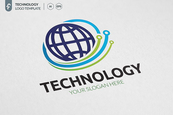 Technology Logo in Logo Templates - product preview 1