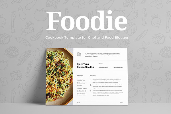 Foodie - Cookbook Template