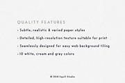 Whitetone Seamless Paper Backgrounds