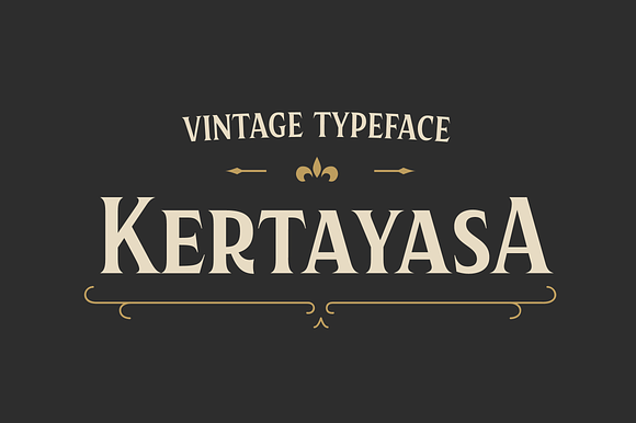 Kertayasa Typeface in Display Fonts - product preview 3