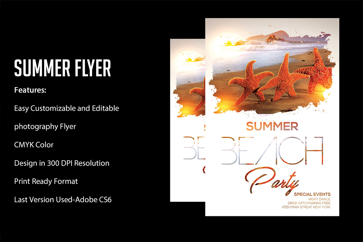 Summer Flyer in Flyer Templates - product preview 8