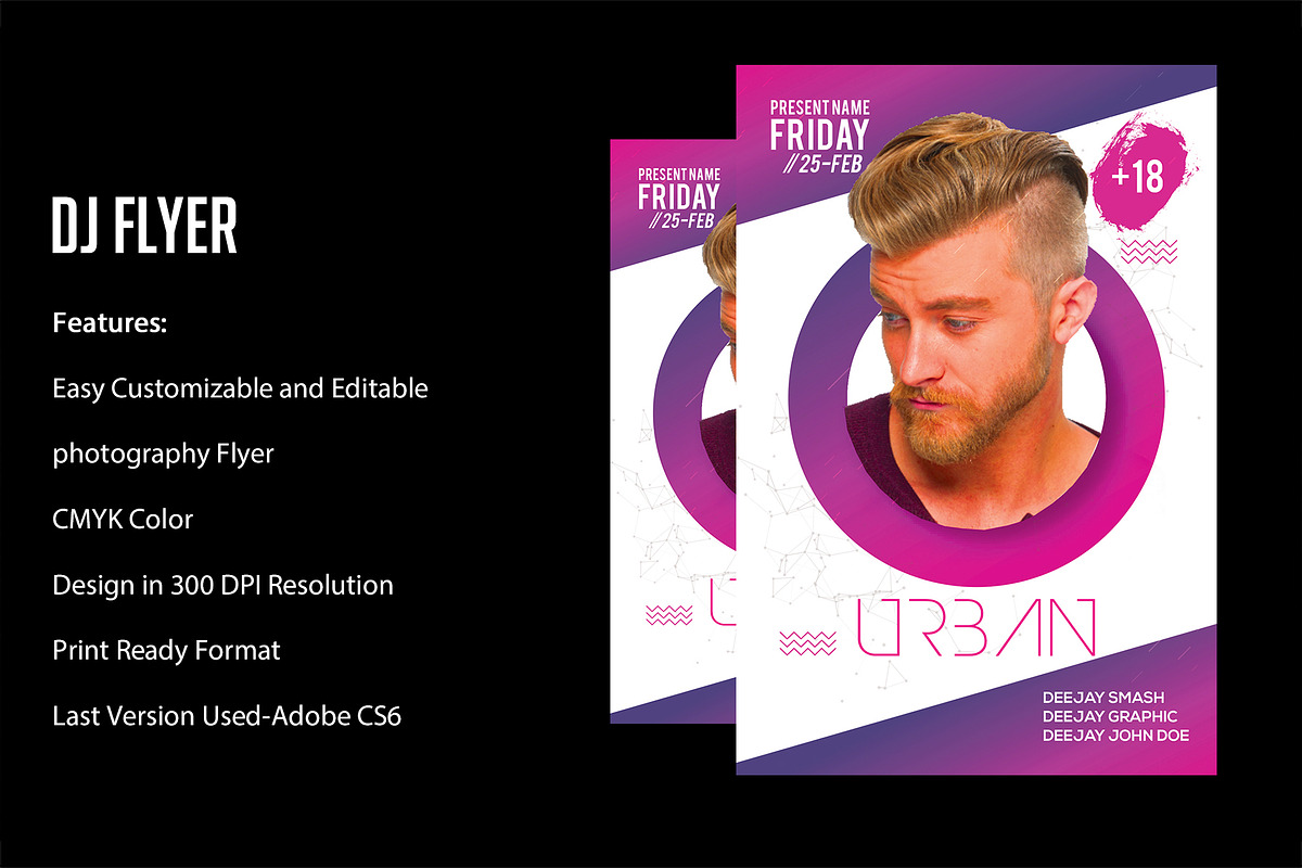 Guest DJ Flyer in Flyer Templates - product preview 8