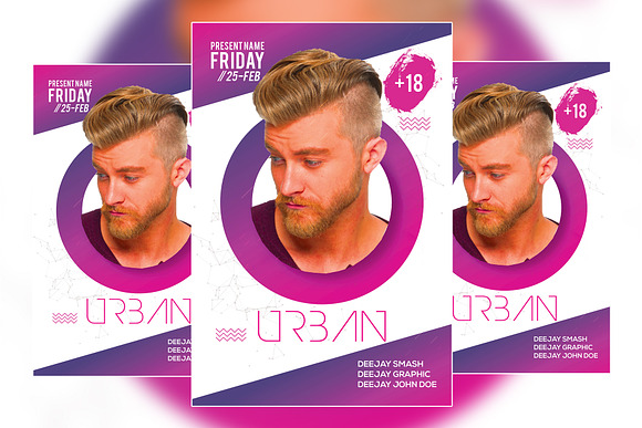 Guest DJ Flyer in Flyer Templates - product preview 1