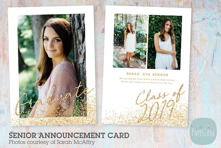 AG022 Senior Graduation Card in Card Templates - product preview 8