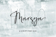 Marsya Script Font Duo