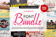 Handcrafted Font Collection