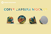Coffee Capsule Mockup (Frontview)
