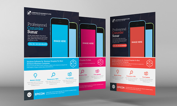 Alternative Mobile App Flyer in Flyer Templates - product preview 1