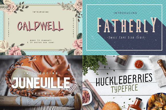 Font Bundle with Value Price in Display Fonts - product preview 10