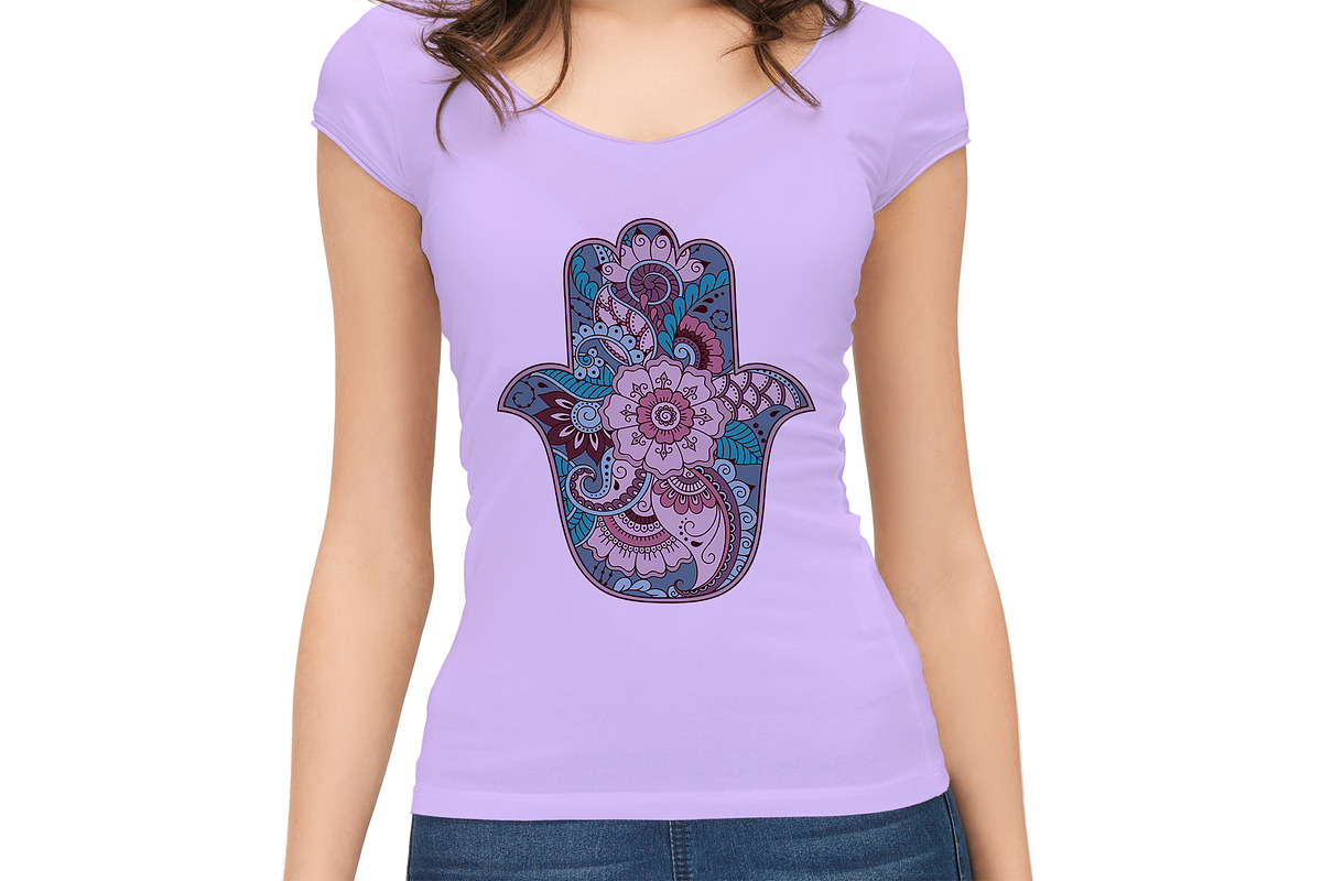 HAMSA SET  - eastern symbol in Objects - product preview 8