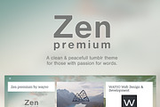 Zen Premium Tumblr Theme