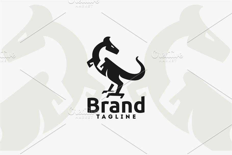 T Rex in Logo Templates - product preview 8