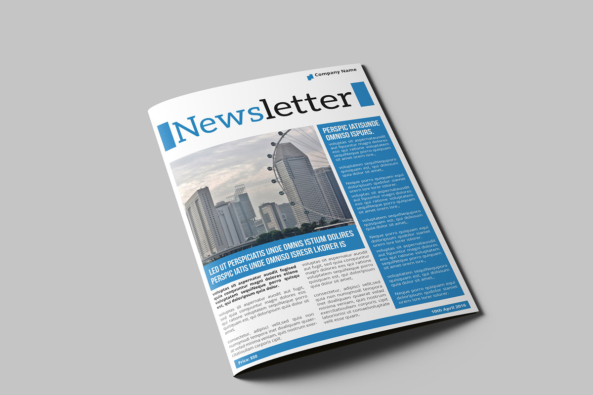 Business Newsletter in Magazine Templates - product preview 8