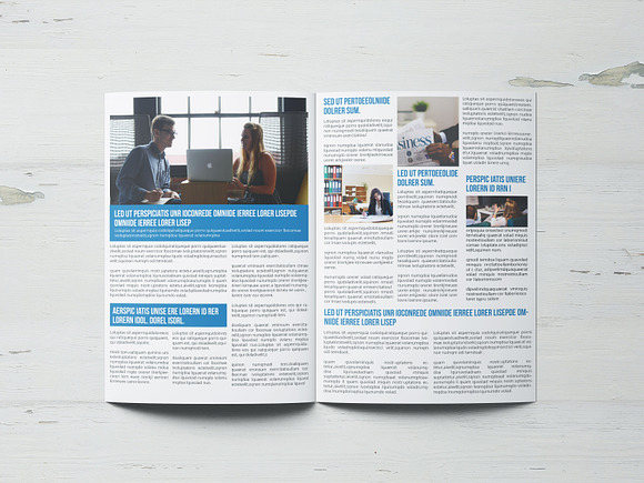 Business Newsletter in Magazine Templates - product preview 4