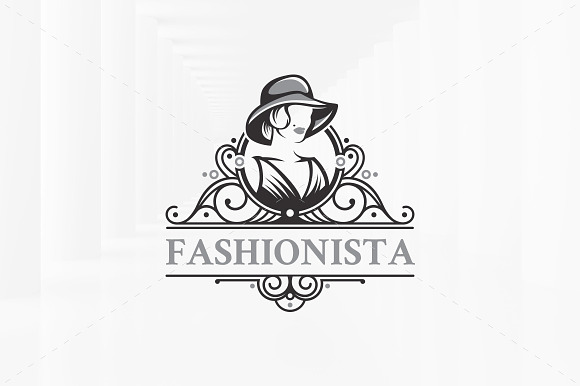 Victorian Fashionista Logo Template in Logo Templates - product preview 2