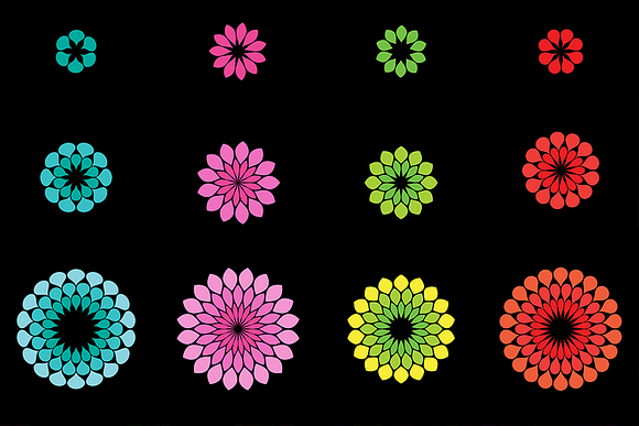 Flower Petal Brushes in Photoshop Brushes - product preview 1
