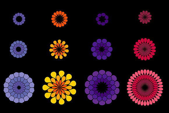 Flower Petal Brushes in Photoshop Brushes - product preview 3