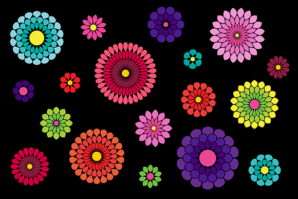 Flower Petal Brushes in Photoshop Brushes - product preview 5