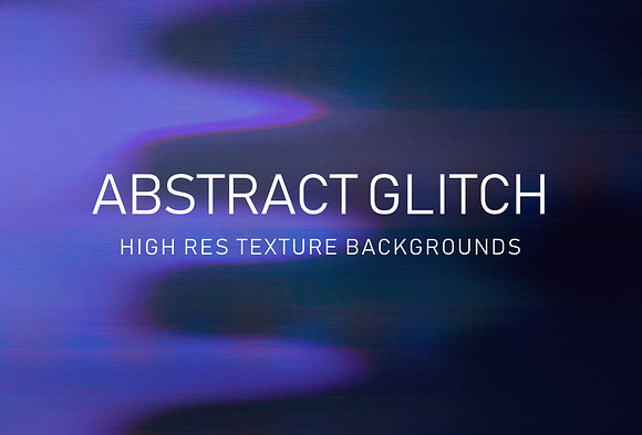 Abstract Glitch Texture Collection in Textures - product preview 6