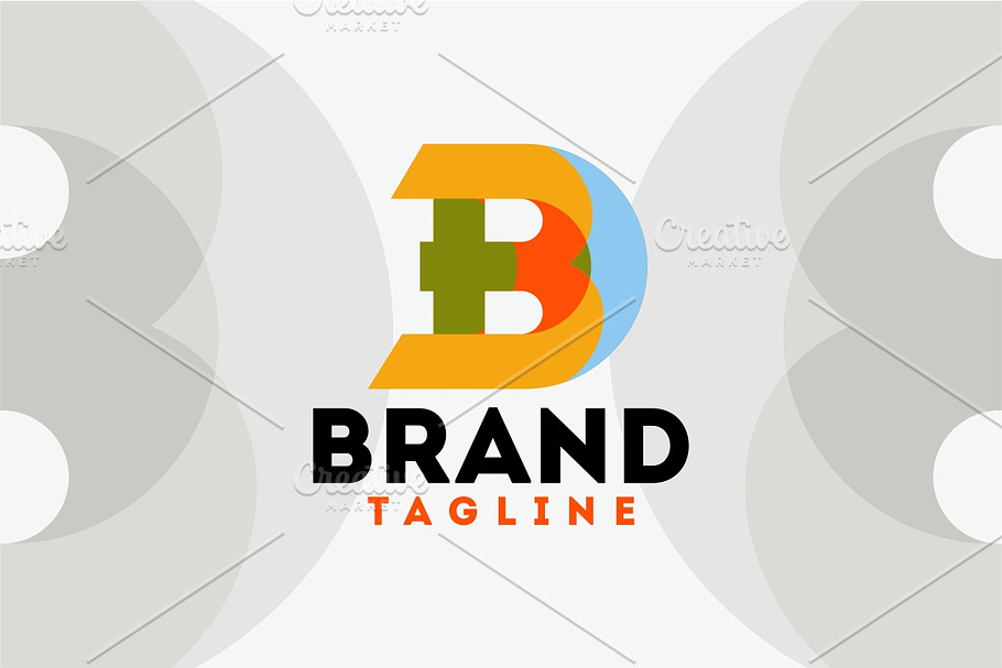 Letter BD  in Logo Templates - product preview 8