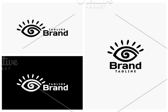 Eye Swirl  in Logo Templates - product preview 1